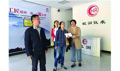 福建省總工會勞動部對虹潤公司陳志揚示范性省勞模工作室進(jìn)行考核調(diào)研